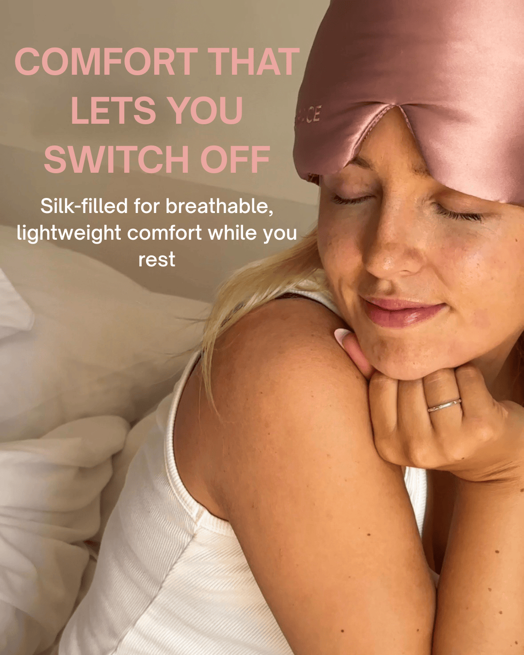 The Sleep Ritual Mask - Soft Blush