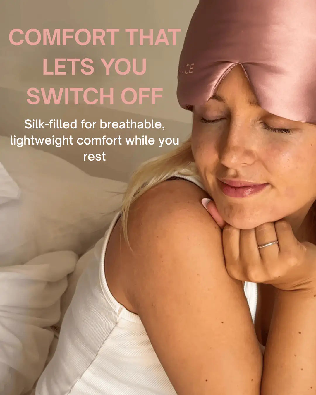 The Sleep Ritual Mask - Soft Blush