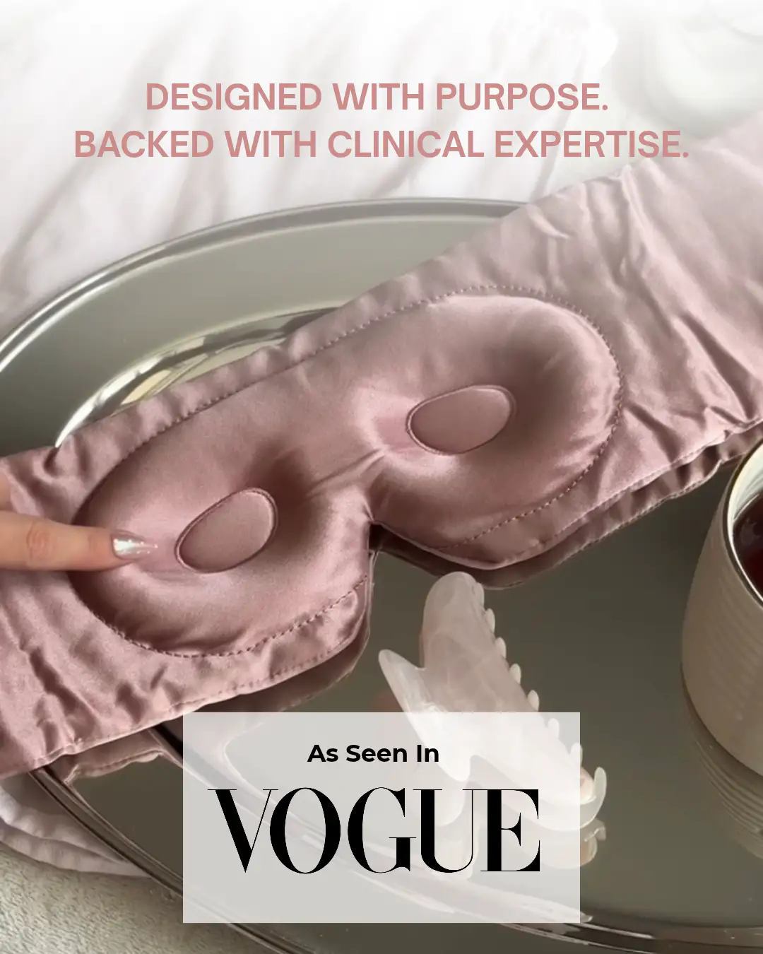 The Sleep Ritual Mask - Soft Blush